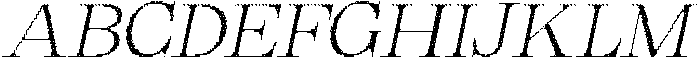 Renly Disco Italic otf (400) Font UPPERCASE
