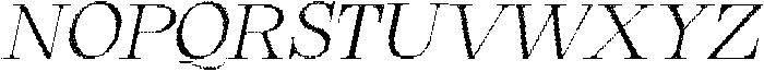 Renly Disco Italic otf (400) Font UPPERCASE