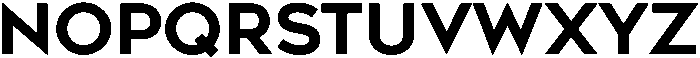 Renogare Regular otf (400) Font UPPERCASE