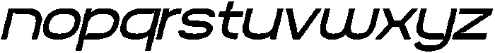 Renoire Italic otf (400) Font LOWERCASE