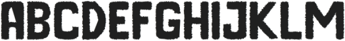 Renois Rough Regular otf (400) Font UPPERCASE
