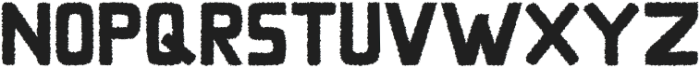 Renois Rough Regular otf (400) Font UPPERCASE