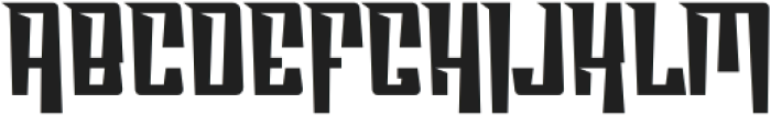 Renojur Regular otf (400) Font LOWERCASE