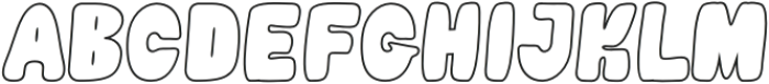 Renokeh Outline otf (400) Font UPPERCASE