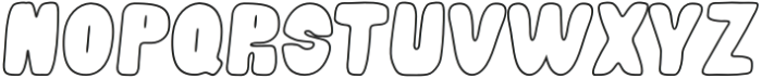 Renokeh Outline otf (400) Font UPPERCASE