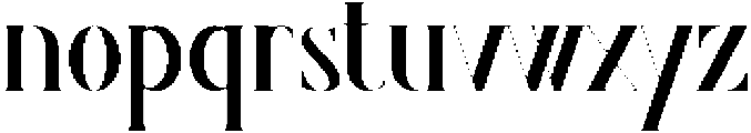Renola Regular otf (400) Font LOWERCASE