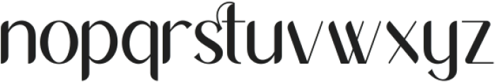 Renstoned otf (400) Font LOWERCASE
