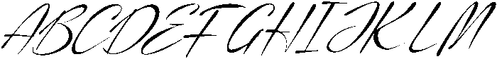 Rentosah Italic otf (400) Font UPPERCASE