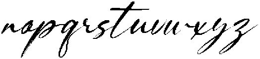 Rentosah Italic otf (400) Font LOWERCASE