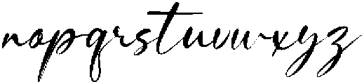 Rentosah otf (400) Font LOWERCASE