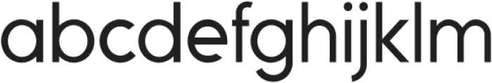 Reo Sans Light otf (300) Font LOWERCASE