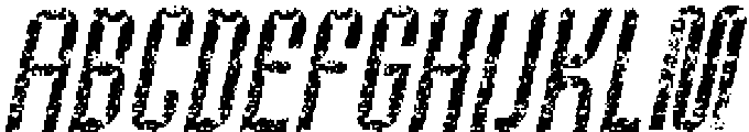 Repina Stamp Italic otf (400) Font UPPERCASE