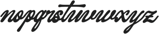 Replica Village Italic otf (400) Font LOWERCASE