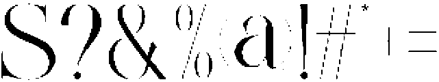 Replice Regular otf (400) Font OTHER CHARS