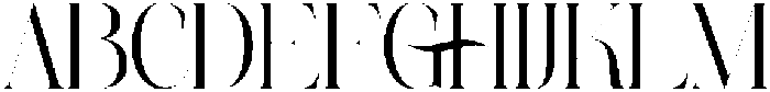 Replice Regular otf (400) Font UPPERCASE