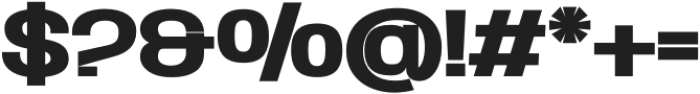 Replicon  ExtraBold otf (700) Font OTHER CHARS