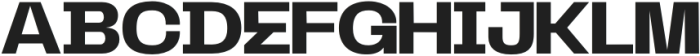 Replicon  ExtraBold otf (700) Font UPPERCASE
