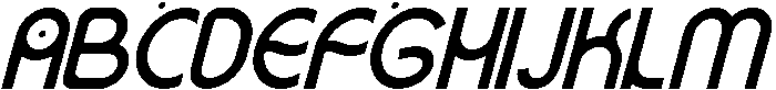 Represent Resilience Light Italic otf (300) Font UPPERCASE