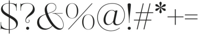Reqone-Regular otf (400) Font OTHER CHARS