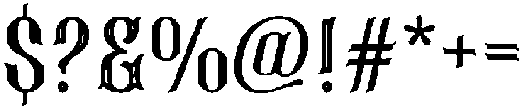 Requiem Regular otf (400) Font OTHER CHARS