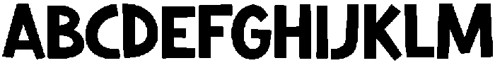 Reread Regular otf (400) Font UPPERCASE