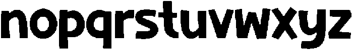Reread Regular otf (400) Font LOWERCASE