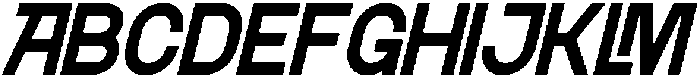 Resana Italic otf (400) Font UPPERCASE