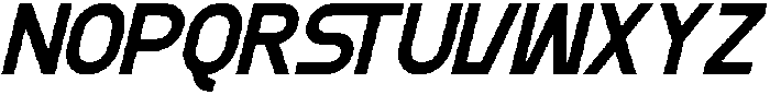 Resana Italic otf (400) Font UPPERCASE