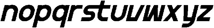 Resana Italic otf (400) Font LOWERCASE