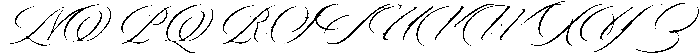 Reserve Std Script ttf (400) Font UPPERCASE