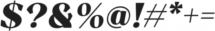 Resgak Black Italic otf (900) Font OTHER CHARS