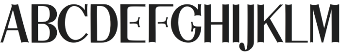 Resgold Willgets Serif Regular otf (400) Font UPPERCASE