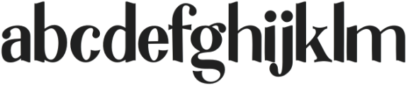 Resgold Willgets Serif Regular otf (400) Font LOWERCASE