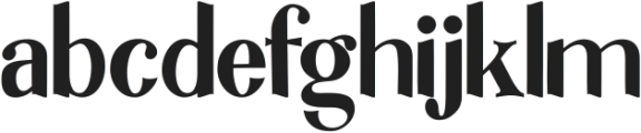 Resgold Willgets Serif Regular ttf (400) Font LOWERCASE