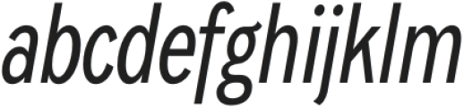 Resident Condensed Light Italic otf (300) FONT