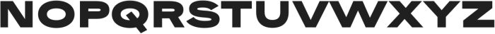 Resident Extended Extrabold otf (700) Font UPPERCASE