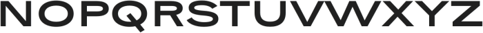 Resident Extended Medium otf (500) Font UPPERCASE