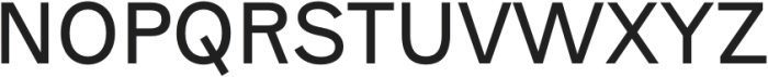 Resident Semilight otf (300) Font UPPERCASE