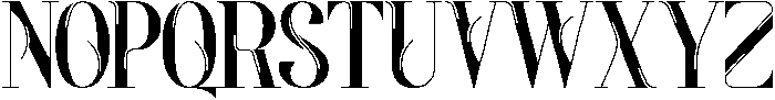 Resilience Expressed Regular otf (400) Font UPPERCASE