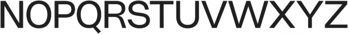 Resist Sans Display Regular otf (400) Font UPPERCASE