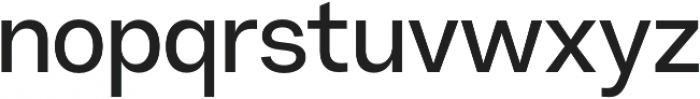 Resist Sans Display Regular otf (400) Font LOWERCASE