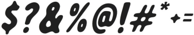 Resola Sans Inked Oblique otf (400) Font OTHER CHARS