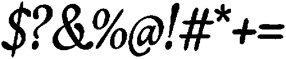 Resolia Regular otf (400) Font OTHER CHARS