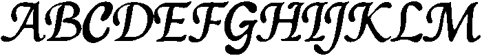 Resolia Regular otf (400) Font UPPERCASE