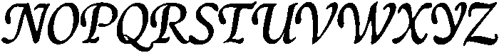 Resolia Regular otf (400) Font UPPERCASE