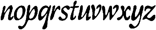 Resolia Regular otf (400) Font LOWERCASE