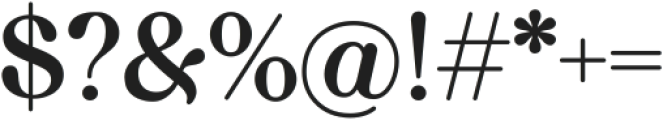 Resonant Chilliner Serif otf (400) Font OTHER CHARS