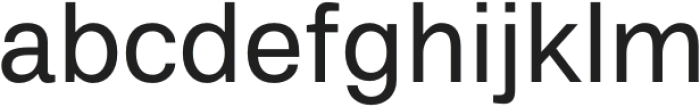 Resonate Regular otf (400) Font LOWERCASE