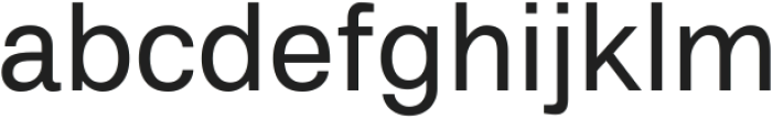 Resonate Regular ttf (400) Font LOWERCASE