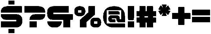 Respro Display otf (400) Font OTHER CHARS